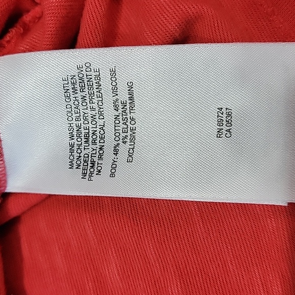 3/$20 Pink Ruche Back Shirt Columbia XL - Picture 5 of 6